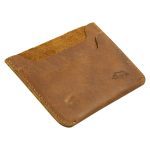 Genuine African Leather Light Brown Card Holder - Image 8