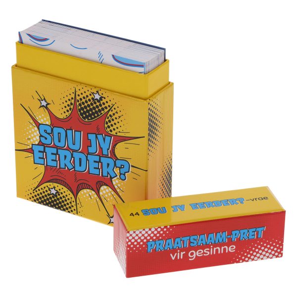 Sou Jy Eerder? Afrikaans PraatSaam-Pret vir Gesinne Boxed Cards - Image 11