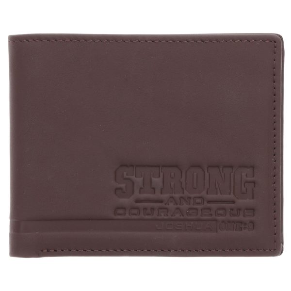 Strong and Courageous Genuine Leather Wallet - Image 4