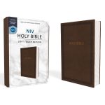 NIV Brown Faux Leather Holy Bible Soft Touch Edition Bible Comfort Print - Image 14