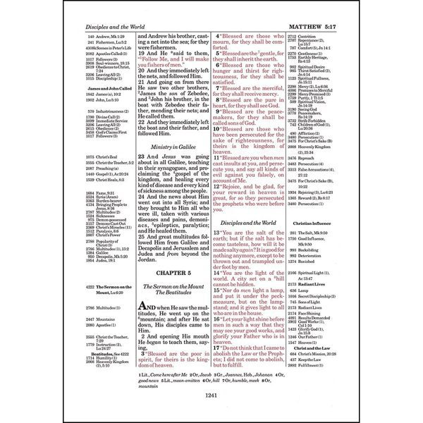 NASB (1977) Thompson Chain-Reference Red Letter Bible (Hardcover) - Image 12