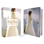 Amplified Blue Imitation Leather Anne Neilson Angel Art Series Holy Bible - Image 12