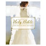Amplified Blue Imitation Leather Anne Neilson Angel Art Series Holy Bible - Image 9