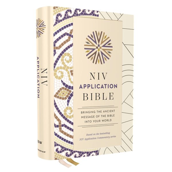 NIV Multi-Cream Hardcover Application Bible Red Letter Comfort Print - Image 2
