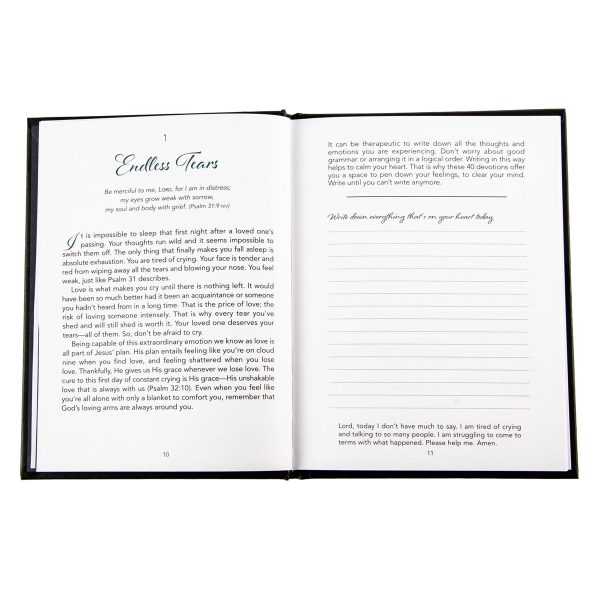 Losing A Loved One: A 40-Day Journey Towards Healing, Hope and Peace (Hardcover) - Image 11