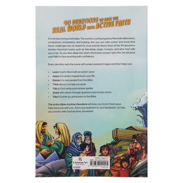 The Action Bible Anytime Devotions: 90 Ways to Help Kids Connect with God Anytime, Anywhere PB - Image 9