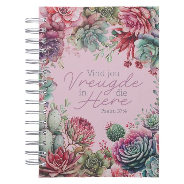 Vind Jou Vreugde in die Here Afrikaans Hardcover Wirebound Journal - Image 2
