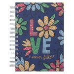 Love Never Fails Hardcover Wirebound Journal - Image 2