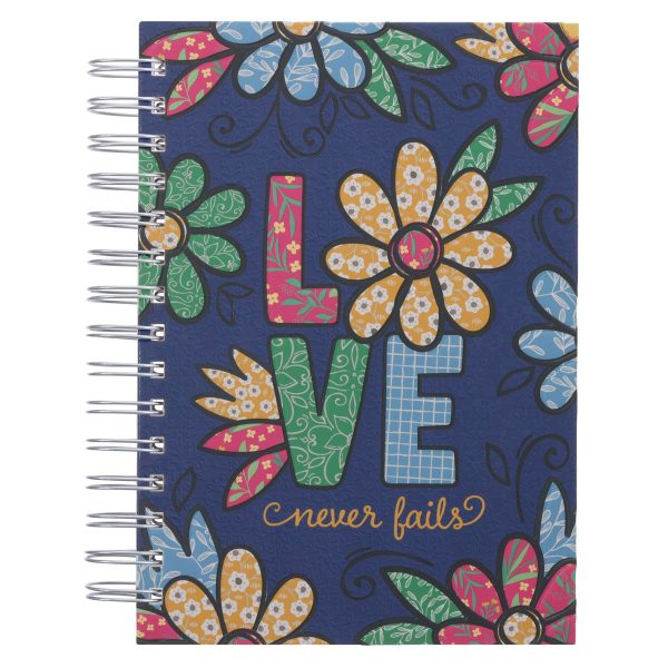 Love Never Fails Hardcover Wirebound Journal - Image 2