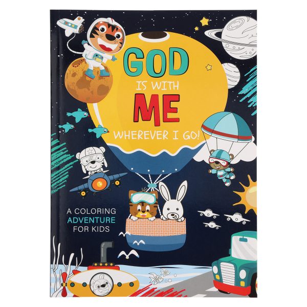 God Is with Me Wherever I Go: A Coloring Adventure for Kids (Paperback) - Image 8