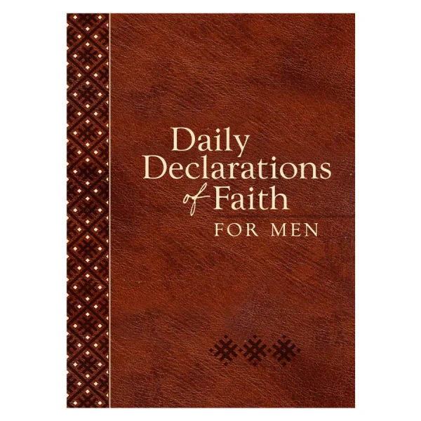 Daily Declarations Of Faith For Men (Imitation Leather) - Image 1