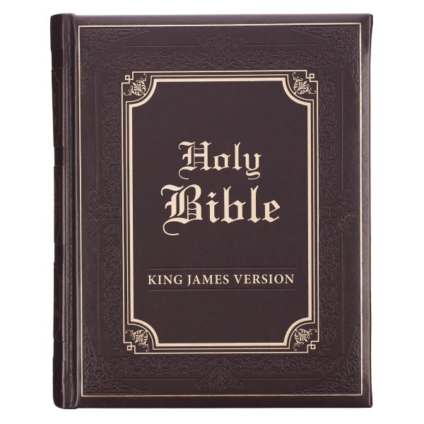 KJV Brown Faux Leather Family Bible - Image 15