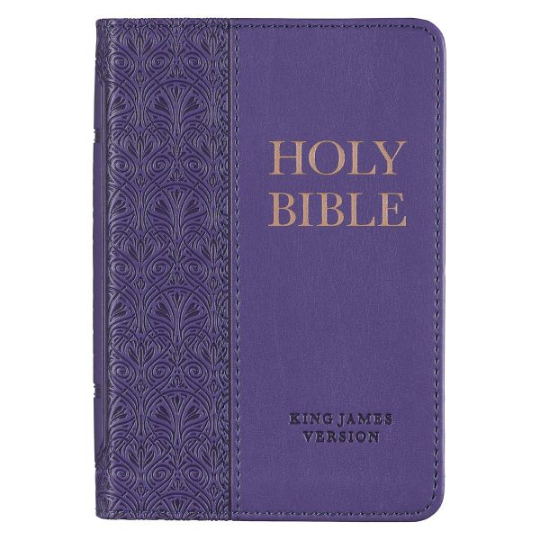 KJV Purple Faux Leather Mini Pocket Bible - Image 15