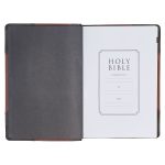 KJV Brandy & Dark Brown Genuine African Leather Bible Giant Print Indexed Red Letter - Image 19