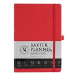 Baxter Undated Planner Red (Durable Synthetic Fibre Flexcover) - Image 15