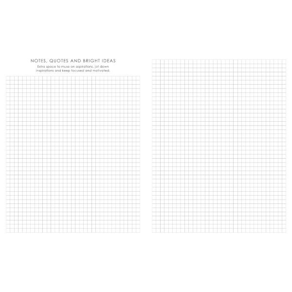 Baxter Undated Planner A4 Black (Durable Synthetic Fibre Flexcover) - Image 14