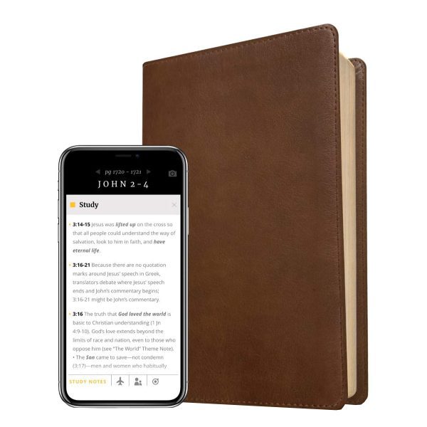 NLT Filament Thinline Reference Bible Red Letter Rustic Brown (Imitation Leather) - Image 14