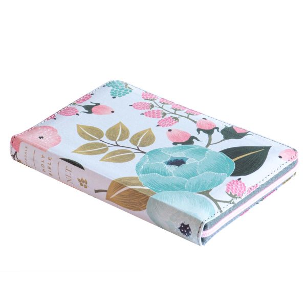 NLT Filament Compact Zipper Bible, Red Letter, Cloth, With Zipper, Floral Garden (Paperback) - Image 12