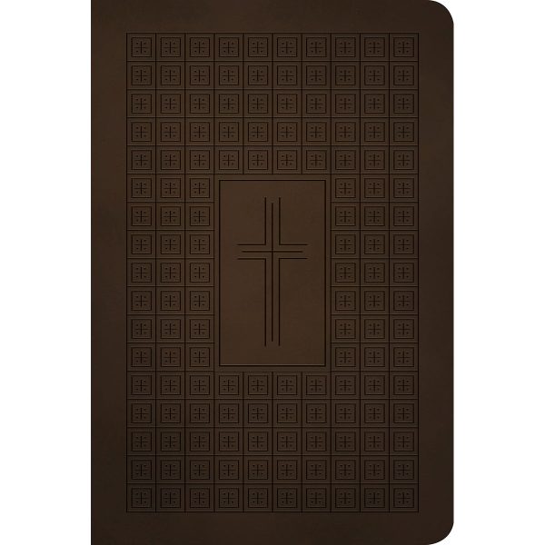 NLT Filament Premium Value Thinline Bible, Dark Brown Cross (Imitation Leather) - Image 9