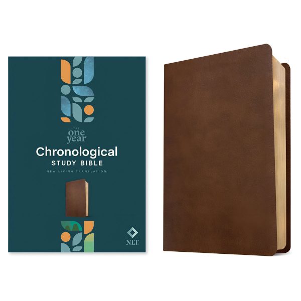 NLT Rustic Brown Imitation Leather One Year Chronological Study Bible - Image 9