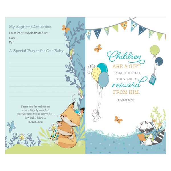 NLT Elephant Hardcover Baby Bible for Boys - Image 11