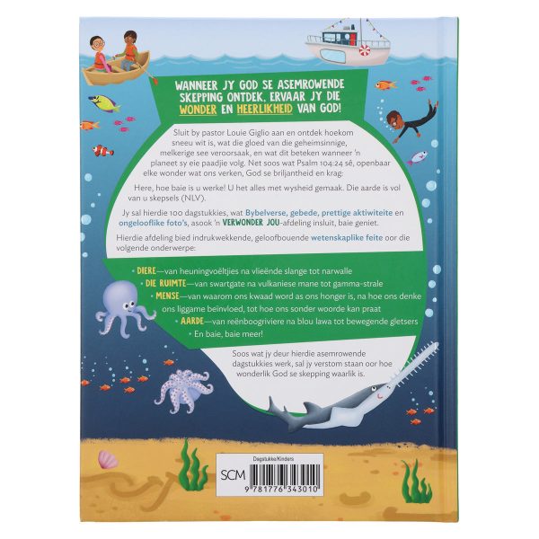 Die Wonder Van Die Skepping: 100 Dagstukkies Oor God & Wetenskap (3 Onbeskryflik Kinders)(Hardeband) - Image 15
