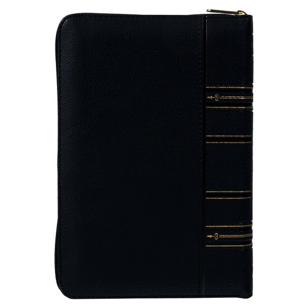 NLT Black Faux Leather Flexcover Compact Bible With Zip - Image 14