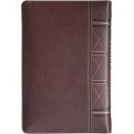 ESV Dark Brown Faux Leather Standard Bible Thumb Indexed With Zip - Image 10