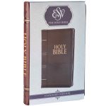 ESV Dark Brown Faux Leather Standard Bible Thumb Indexed With Zip - Image 11