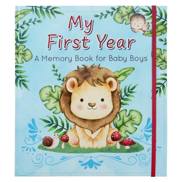 My First Year: A Memory Book For Baby Boys (Hardcover) - Image 15