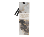 I Know The Plans Marbled Premium Bookmark