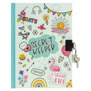Hardcover Diary With A Lock & Key - Secret Keeper