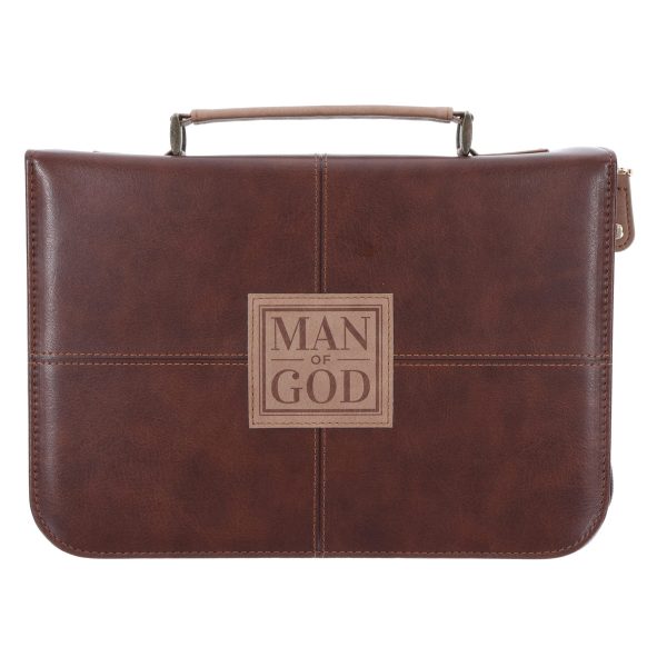 Man of God Faux Leather Bible Bag - Image 1