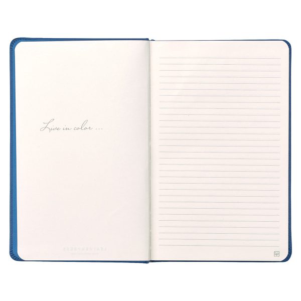 Leatherpress Pacific Blue Genuine African Leather Notebook - Image 25