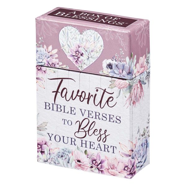 Favorite Bible Verses To Bless The Heart (Boxed Cards) - Image 3