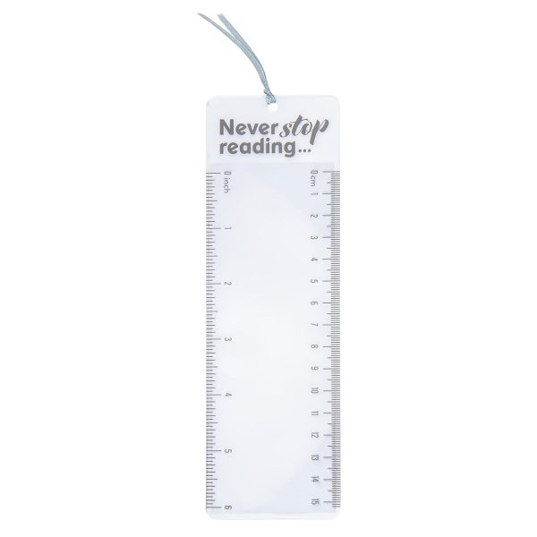 Never Stop Reading Magnifying Bookmark - Image 7