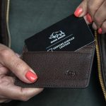 Genuine African Leather Dark Brown Card And ID Holder - Image 19