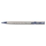 Be Still and Know & I Am with You Green Pen and Cream Pencil Set - Image 5