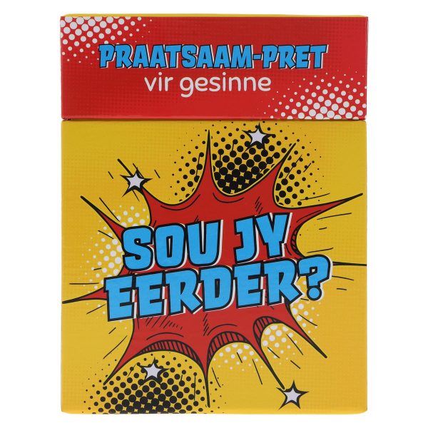 Sou Jy Eerder? Afrikaans PraatSaam-Pret vir Gesinne Boxed Cards - Image 13