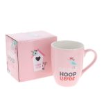 Geloof Hoop Liefde Afrikaans Pink Ceramic Mug - Image 10