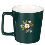Trust in the Lord with All Your Heart Black Ceramic Mug with Pink Rim - Image 11