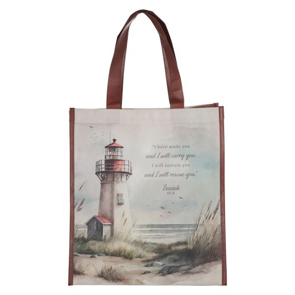 Footprints Non-Woven Tote Bag - Image 7