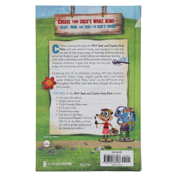 NIRV Hardcover Seek and Explore Holy Bible - Image 2
