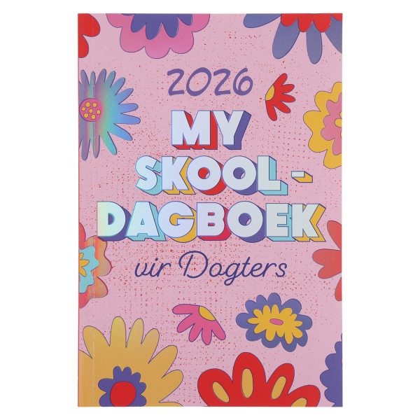 2026 Skooldagboek - Dagbeplanner vir Dogters - Sagteband - Image 1