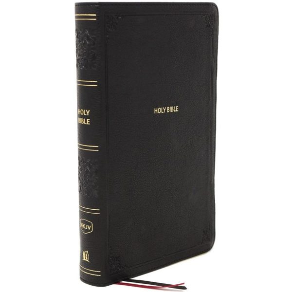 NKJV End Of Verse Compact Reference Bible Red Letter Black (Comfort Print)(Imitation Leather) - Image 3