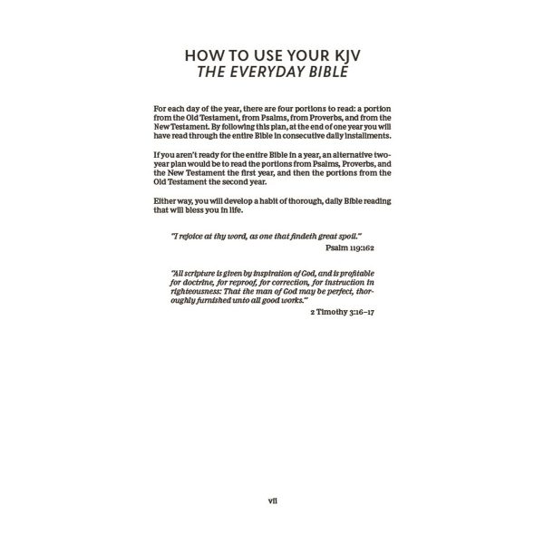 KJV Everyday Bible Red Letter Comfort Print (Hardcover) - Image 12