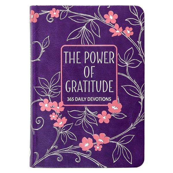 The Power of Gratitude: 365 Daily Devotions (Imitation Leather) - Image 2