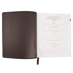 NLT Dark Brown Faux Leather Thumb Indexed Spiritual Growth Bible - Image 26