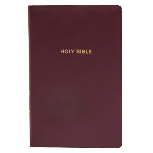 CSB Burgundy Imitation Leather Gift & Award Bible - Image 10