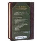 NKJV Brown Faux Leather Flexcover Bible With Grassroots Reflections Thumb-Indexed - Image 3
